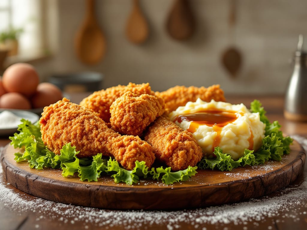 crispy chicken vs fried chicken